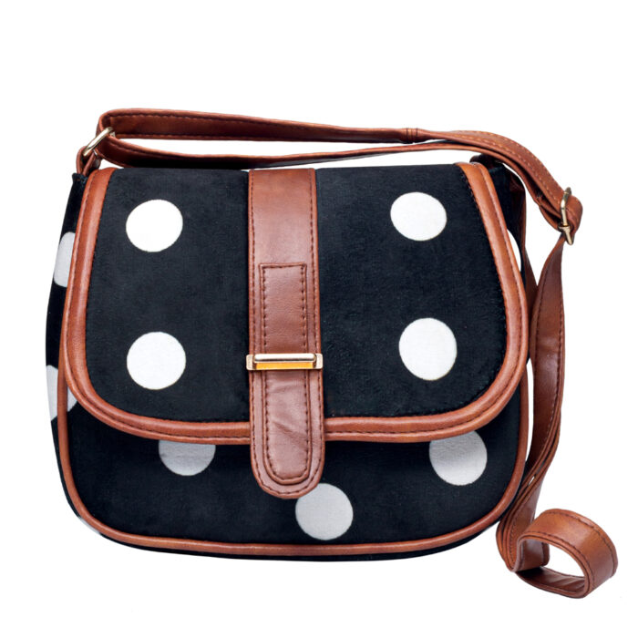 Polka Dot Black and White